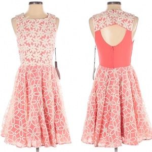 NWT | Kaya & Sloane Monah Dress in Red Ivory